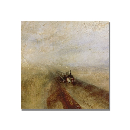 Joseph Turner 'Rain Steam And Speed' Canvas Art,14x14